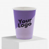 370 ml purple express cup with your logo